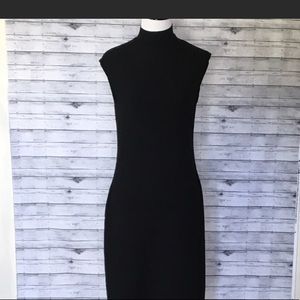 Mossimo Black Ribbed Dress Medium